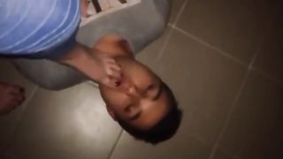 Amateur Foot Worship - Standing over