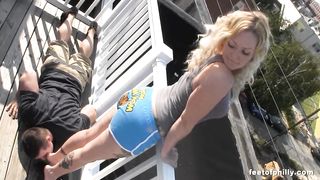 Philly Foot Worship Stephanie Anders