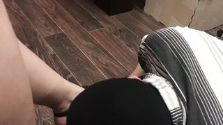 Femdome Slave Washes Feet Mistress