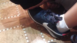 Kiss Socks Nylon and Lick Boot Femdome Home