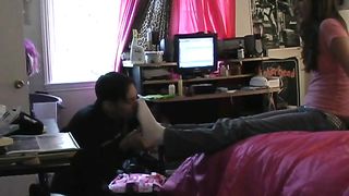 GoddessesFootboy - Bella Caught Sniffing