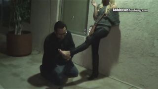 GoddessesFootboy - Chloee Humiliates 3 Slaves