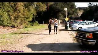 GoddessesFootboy - Collage Girls Humilate loser Sweaty Jogging Feet