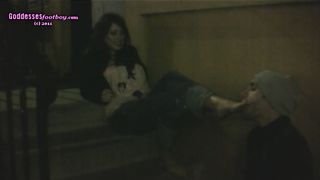 GoddessesFootboy - Public Foot Sucking 1