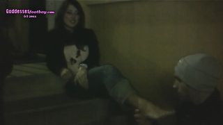 GoddessesFootboy - Public Foot Sucking 1