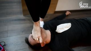 Gym Socks and Feet Slave