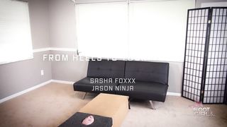 BrattyFootGirls - Sasha Foxxx - From Heels to Your Mouth