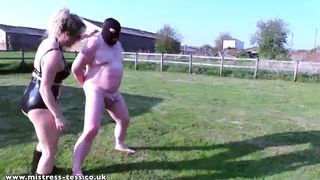 MistressTess - Rematch Of 1966 Ballbusting