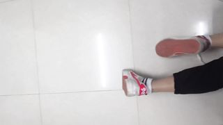 Chinese Lesbian Foot Worship 5