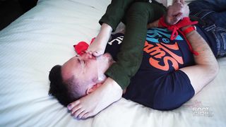 BrattyFootGirls - Amai Liu - Sniff my Stinky Tiny Soles