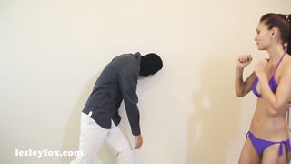 LesleyFox - Lesley PracticingKarate