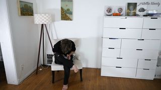 StellaLiberty - Grounded Again OTK Spanking