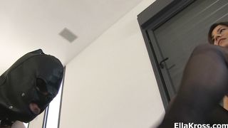EllaKross - Foot Worshiping Cock Tease