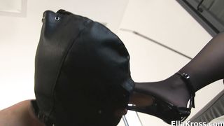 EllaKross - Slave Mouth Fucking with Stiletto