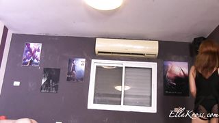 EllaKross - World's Biggest Strap On in Poor Slave's Ass!