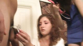 BratPrincess - Sarah and Lucy - Straps the house boy in Chastity (PART 1)