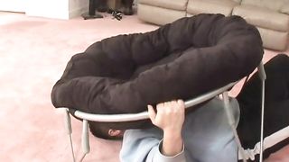 BratPrincess - Torie uses the ass worship chair