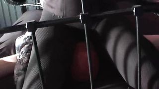 Facesitting-Queen - cock tease bound