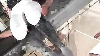 Facesitting-Queen - cock box human cushion