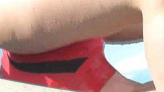 Facesitting-Queen - drown game pool