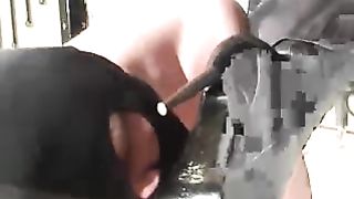 Facesitting-Queen - leather slut russian army