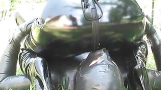 Facesitting-Queen - nail urethra rubber slave