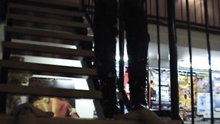 Dana`s First Time - torture Slave Gunnar in a Sports Room 2