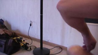 A sexy young girl in a arcade room