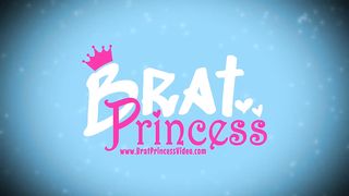BratPrincess - Lily and Macy - Big Sister Fucks her slave while Little Sister watches and Learn