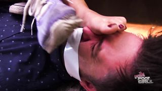 BrattyFootGirls  - Kimber Woods & Asia Perez Very Stinky Forced Foot Smelling