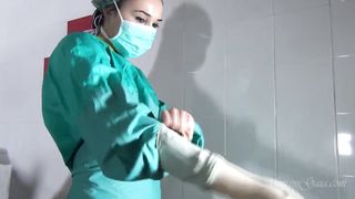 Mistress Gaia lesbin medical exam