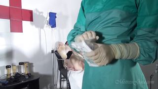 Mistress Gaia lesbin medical exam