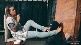 Cruel Anette - Vulnerable sucker