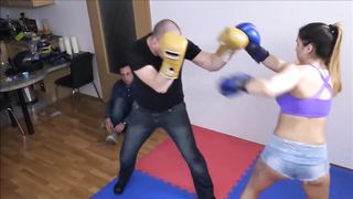 Mira - Black Widow I Crush You Like A Worm ! Merciless Boxing Challenge