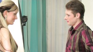 SheSadoMe - Christine and Richmond - Photo session in a femdom style