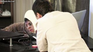 SheSadoMe - Sarah and Kevin - Lady-boss turns into dominatrix