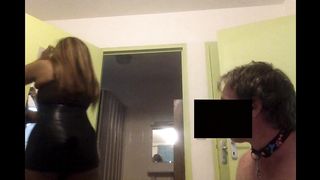 Black mistress white slave