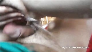 Squirting While Fucking Cums on Dick Multiple Times