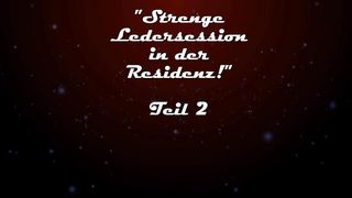 Domina Bizarre Lady Mephista Strenge Ledersession part 2