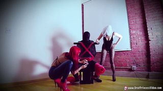 BratPrincess - Amadahy, Lola - Extreme Restrained Ball Abuse