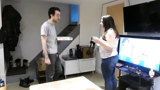 Goddess Allie - Pizza Step Brother Smother