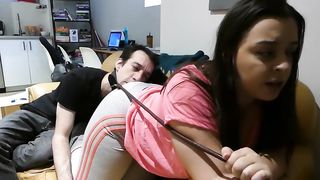 Goddess Allie - under the Mistletoe Ass Sniffing