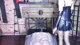 LadyNatalieBlack - Fucked Milked Cling Film