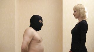 Lilu - Face Slapping With Red Leather Gloves