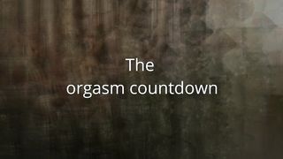 Mistress Sarah Jessica - Count down to orgasm