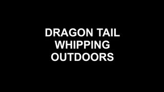 DirtyDommes - Liza - Dragon Tail Whipping Outdoors