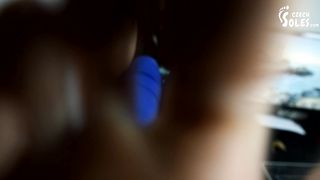 Lezdom - CzechSoles Girl on girl forced foot smelling