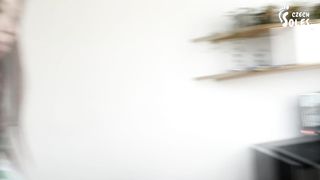 Lezdom - CzechSoles Girl on girl forced foot smelling