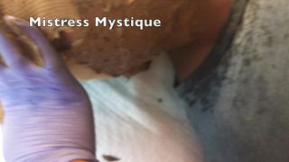 Mistress Mystique - Brown Birthday Cake