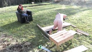 DanishFemdom - Human furniture made by human